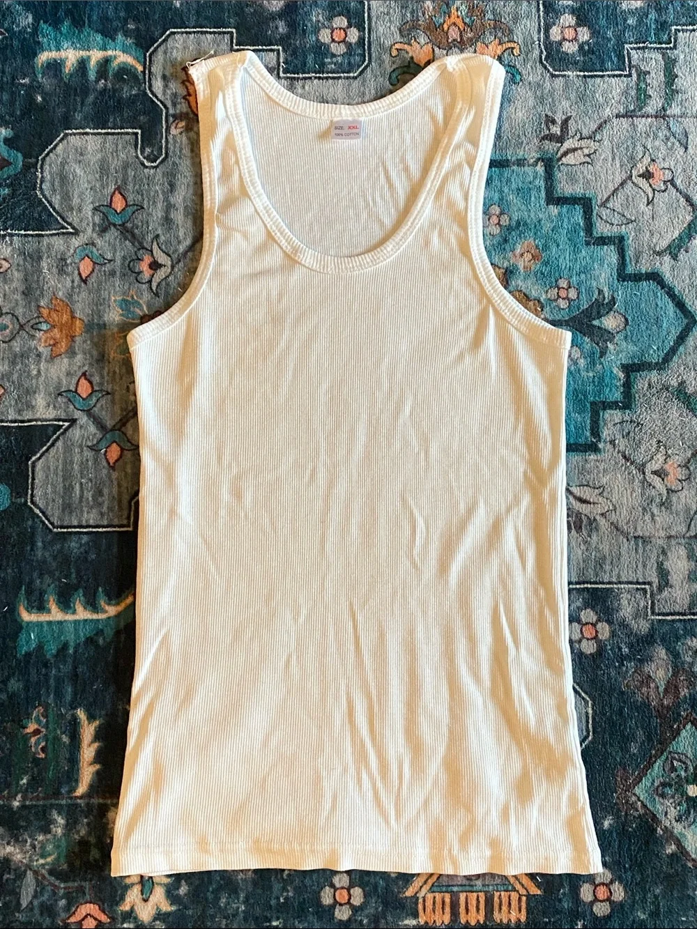 NWOT Fitted Ribbed Tank Top - Picture 1 of 4